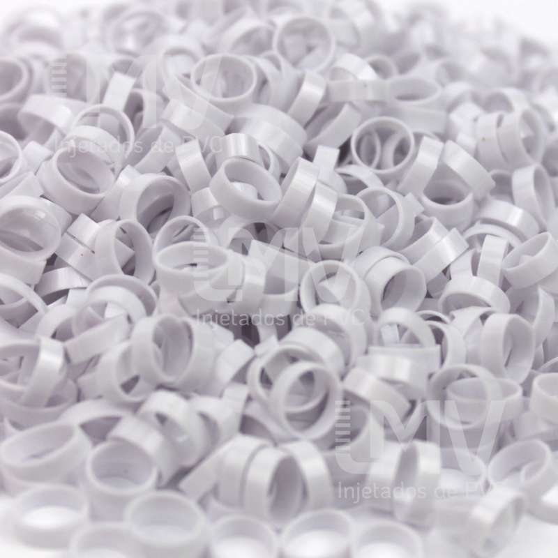 LMV - Anilhas de PVC Branca LMV - Anilhas de PVC Branca